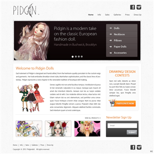Diseño Web por pb para J David McKenney | Diseño: #2377684