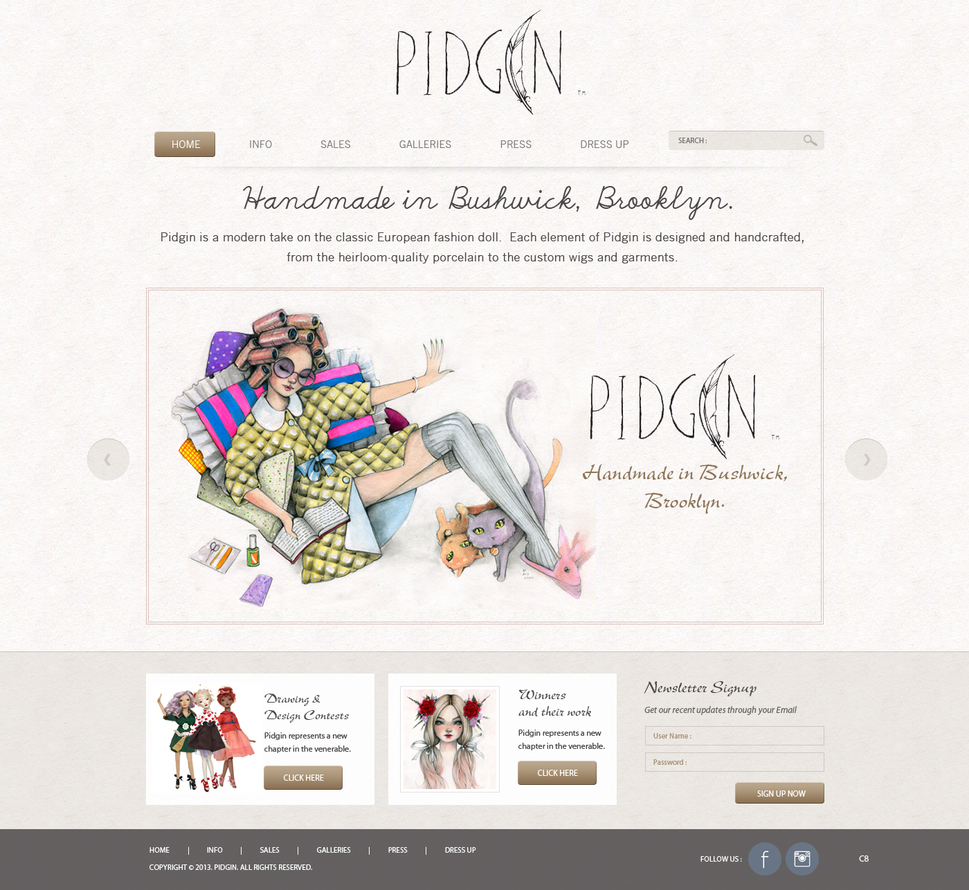 Diseño Web por pb para J David McKenney | Diseño #2383577