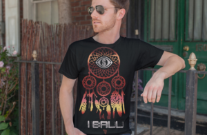 iBall urban street hiphop positive clothing | Design de T-shirt par GLDesigns