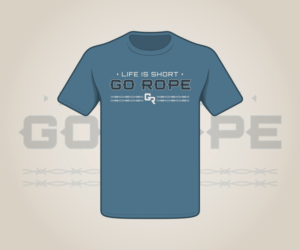 Diseño de Camiseta por nreimer para Go Rope Clothing Co. | Diseño: #10575678