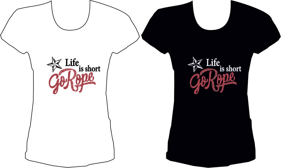 T-shirt Design by seherr for Go Rope Clothing Co. | Design #10574739