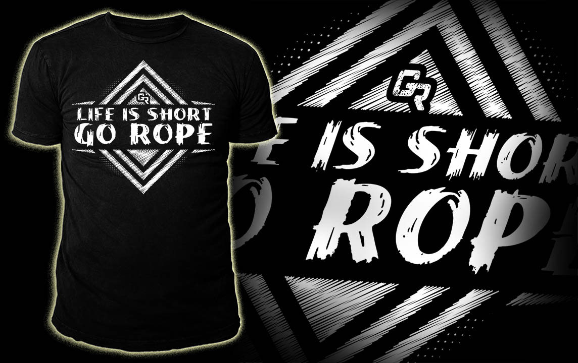 Design de T-shirt par steve13 pour Go Rope Clothing Co. | Design #10587216