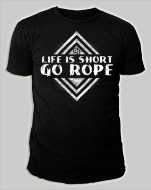 T-shirt Design by steve13 for Go Rope Clothing Co. | Design: #10587230