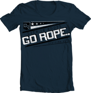 T-shirt Design by BABLEO for Go Rope Clothing Co. | Design #10585997