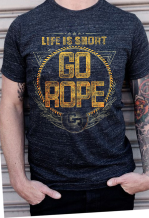 T-shirt Design by O_O NIZAL O_O for Go Rope Clothing Co. | Design: #10584526