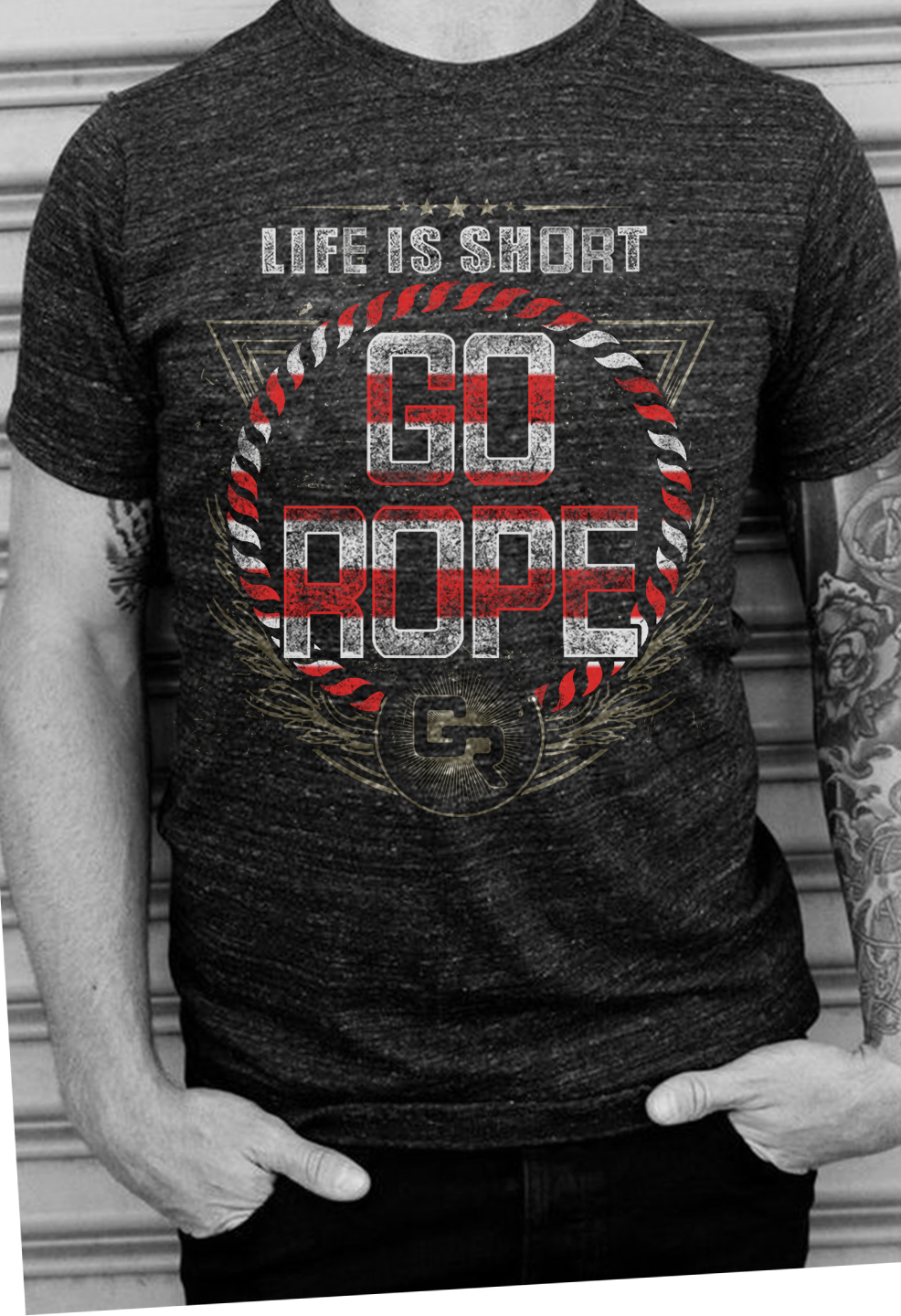 Design de T-shirt par O_O NIZAL O_O pour Go Rope Clothing Co. | Design #10586727