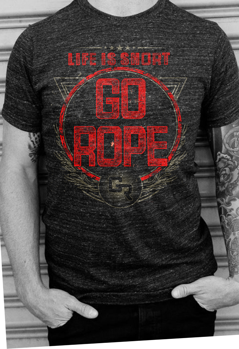 Design de T-shirt par O_O NIZAL O_O pour Go Rope Clothing Co. | Design #10586848