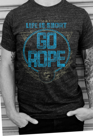 Diseño de Camiseta por O_O NIZAL O_O para Go Rope Clothing Co. | Diseño: #10586877