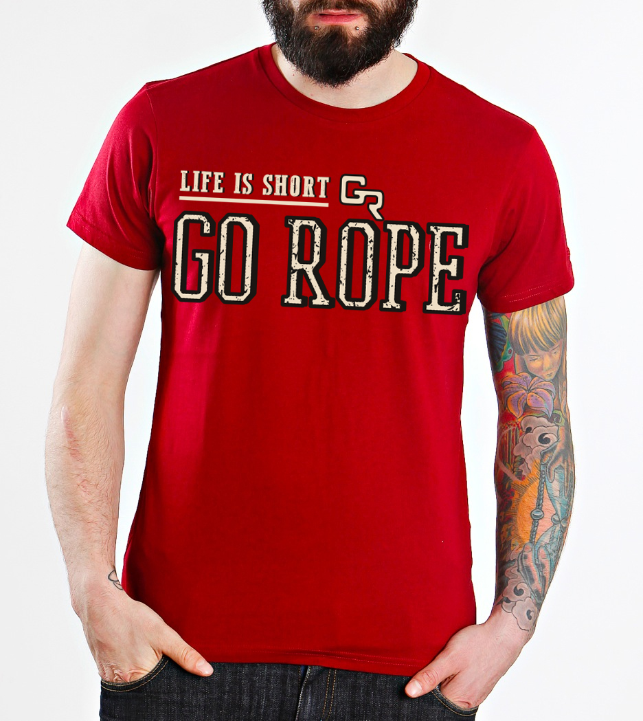 T-Shirt-Design von samreenbutt für Go Rope Clothing Co. | Design #10581915