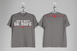 Diseño de Camiseta por pixelnomads para Go Rope Clothing Co. | Diseño: #10578407