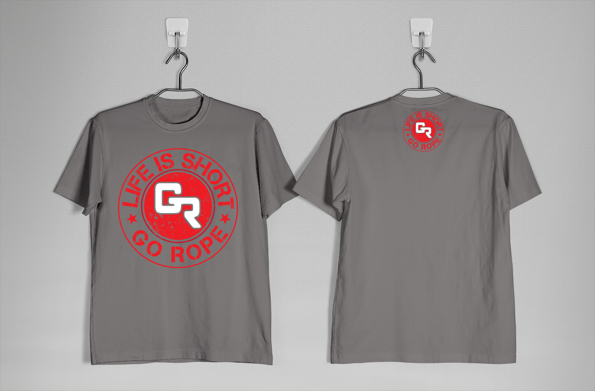 T-Shirt-Design von pixelnomads für Go Rope Clothing Co. | Design #10578849