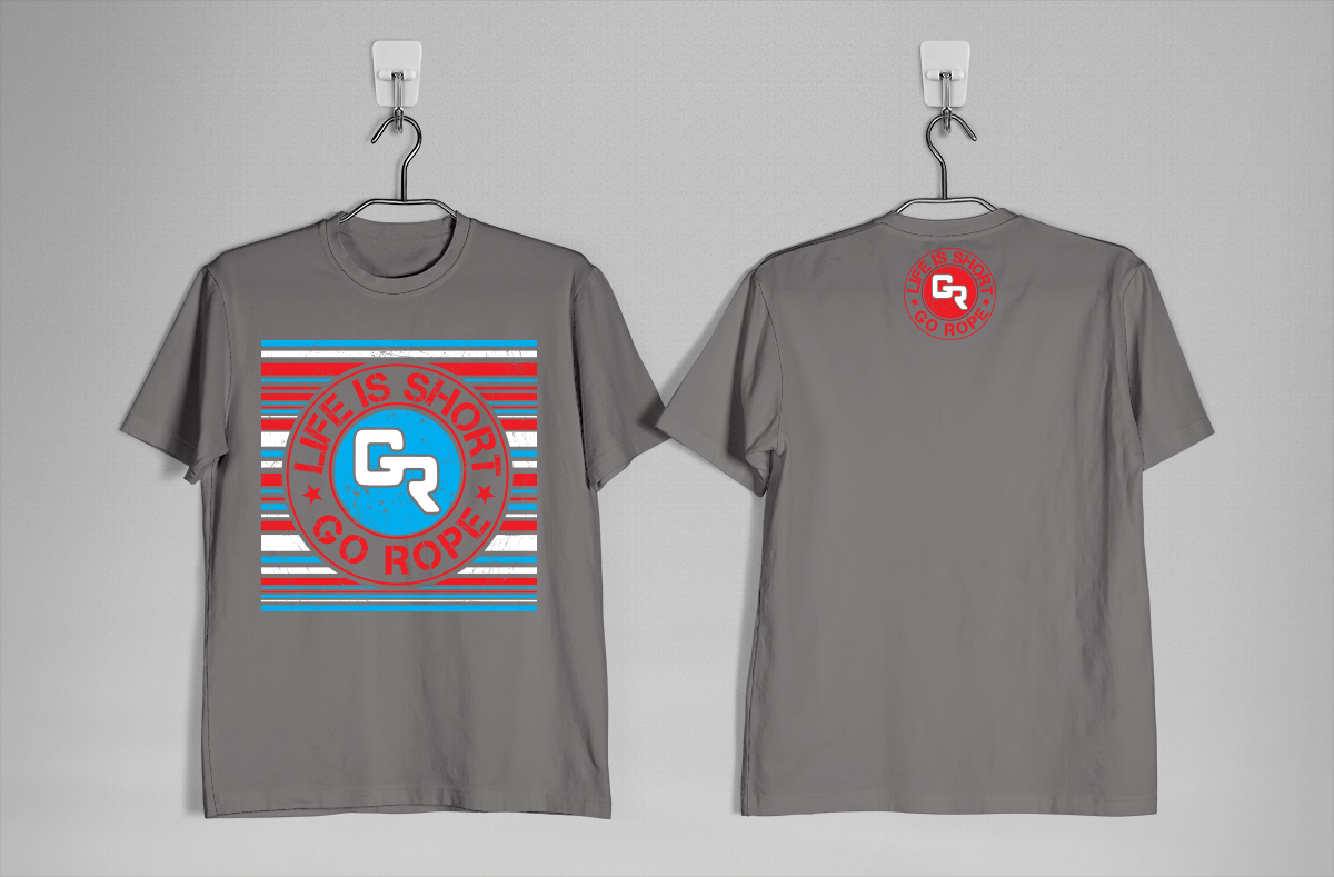 Design de T-shirt par pixelnomads pour Go Rope Clothing Co. | Design #10587752