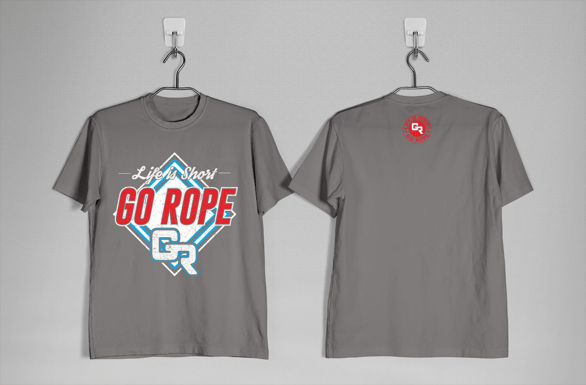 T-Shirt-Design von pixelnomads für Go Rope Clothing Co. | Design #10588184
