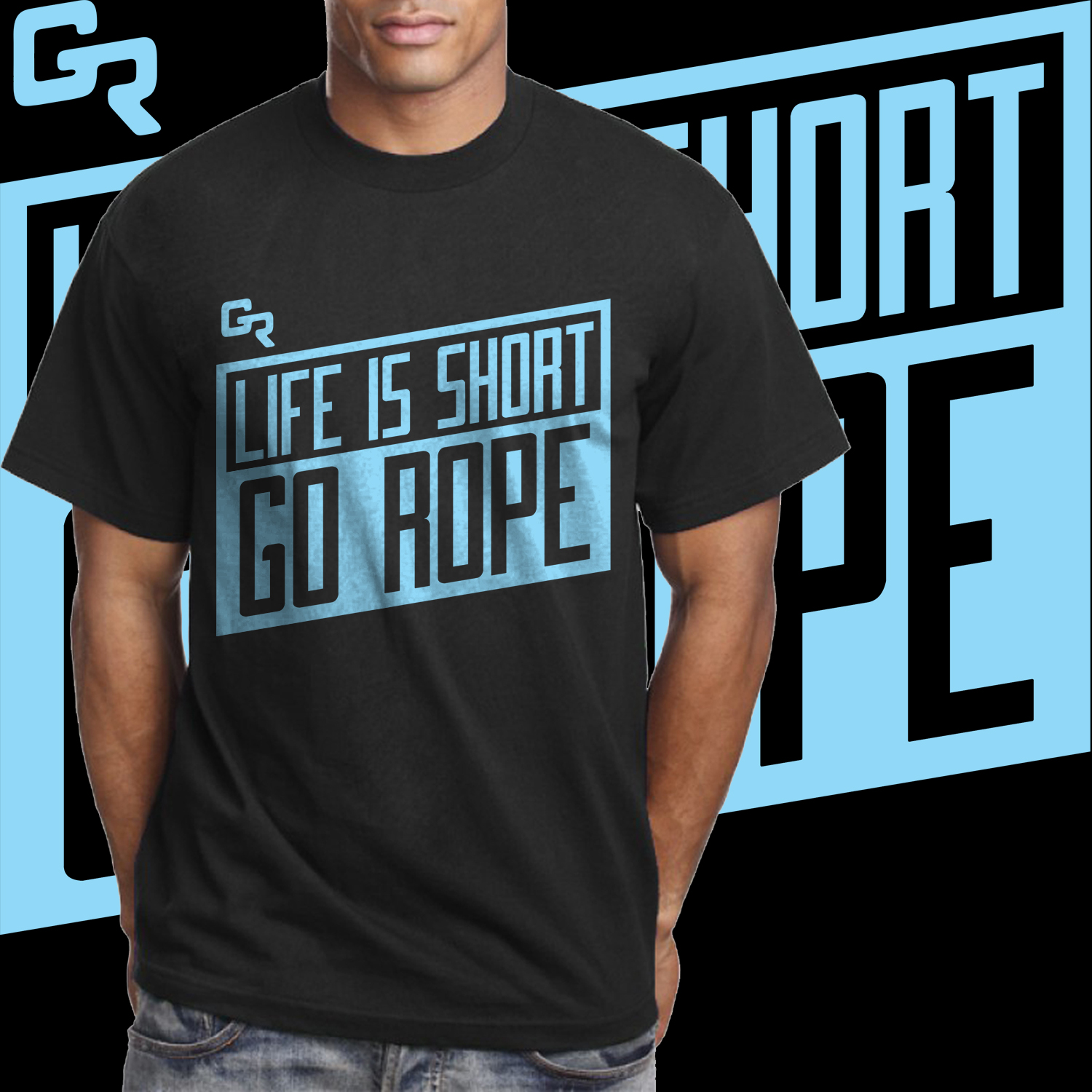 T-shirt Design by andidio21 for Go Rope Clothing Co. | Design #10587884