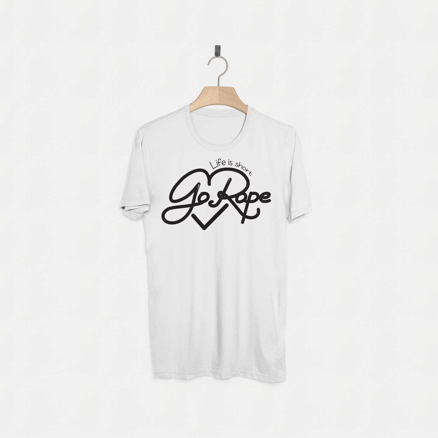T-shirt Design by Volodymyr Fedorov Design for Go Rope Clothing Co. | Design #10585255