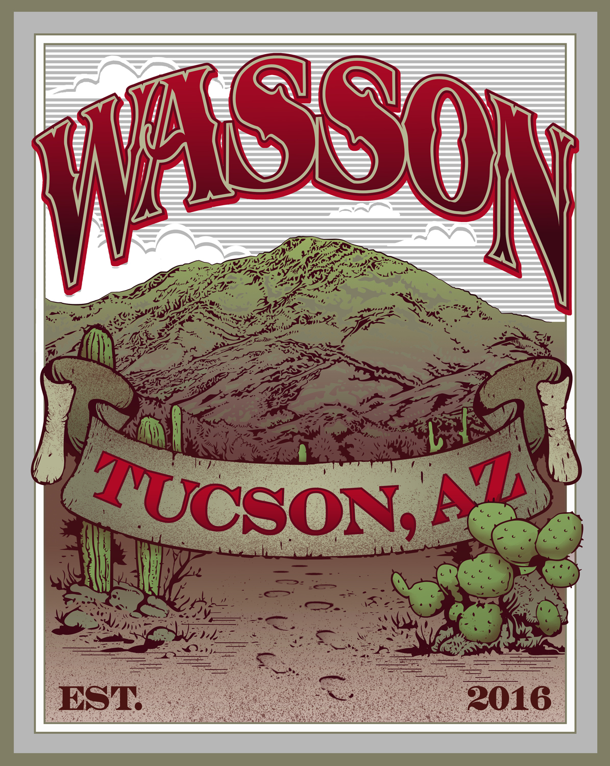Logo Design by Michael D. Kavanagh for Gadsden Brewing Co.  | Design #10634472