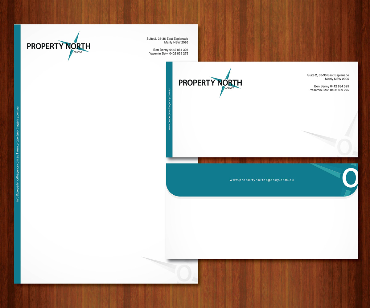 Schreibwaren-Design von Mars Multimedia für Property North Agency | Design #10639741