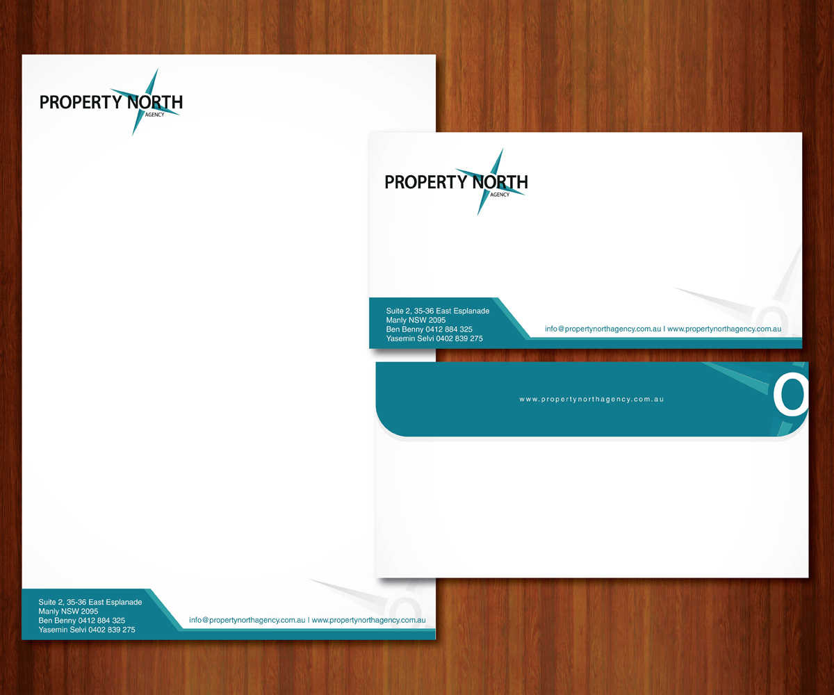 Schreibwaren-Design von Mars Multimedia für Property North Agency | Design #10639743