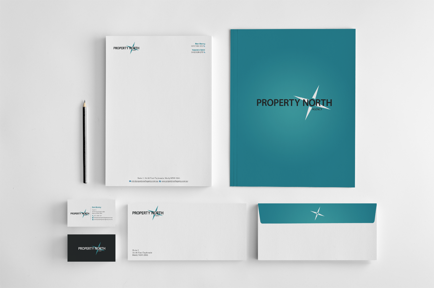 Schreibwaren-Design von chandrayaan.creative für Property North Agency | Design #10612246