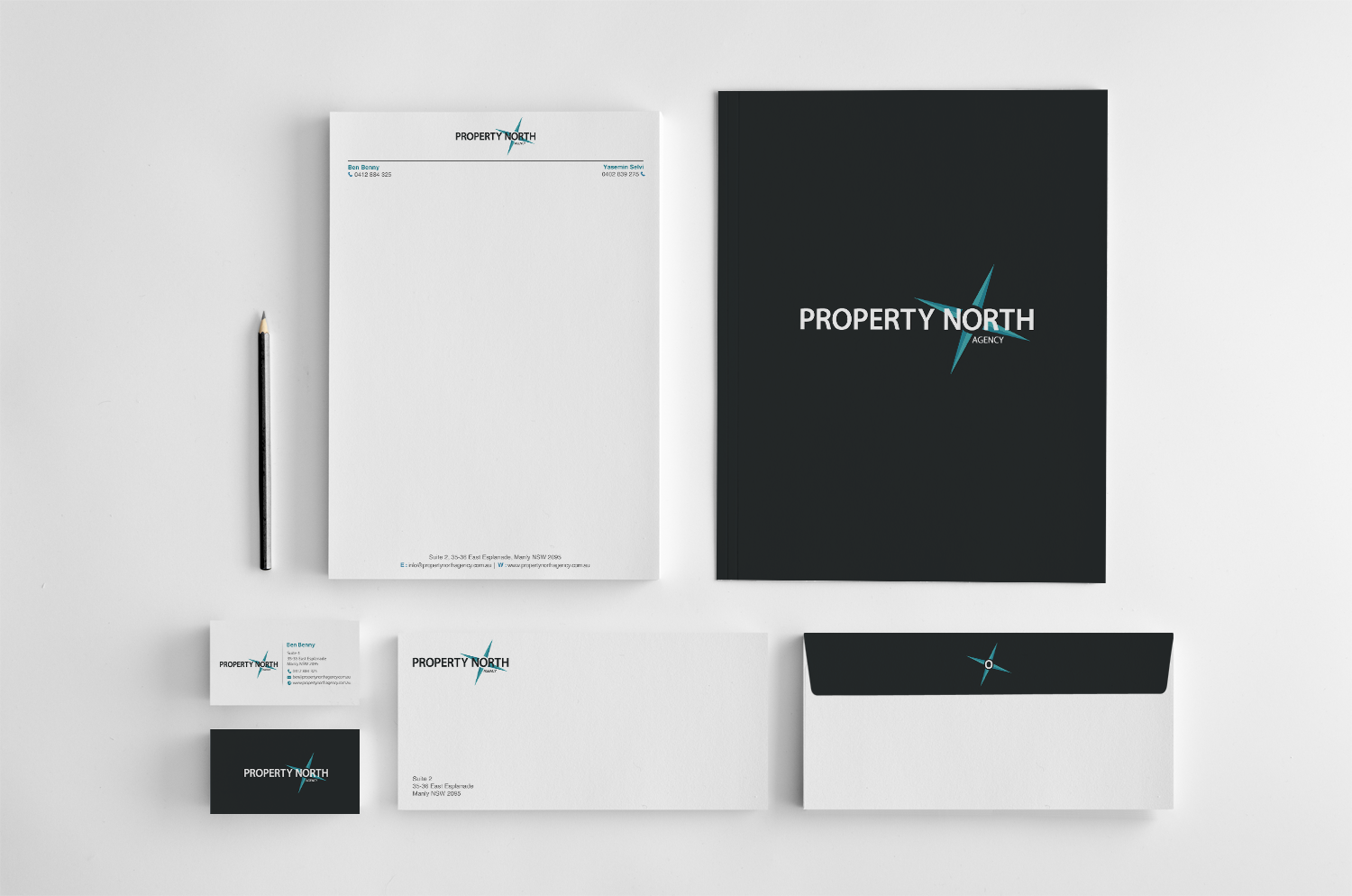 Schreibwaren-Design von chandrayaan.creative für Property North Agency | Design #10612249