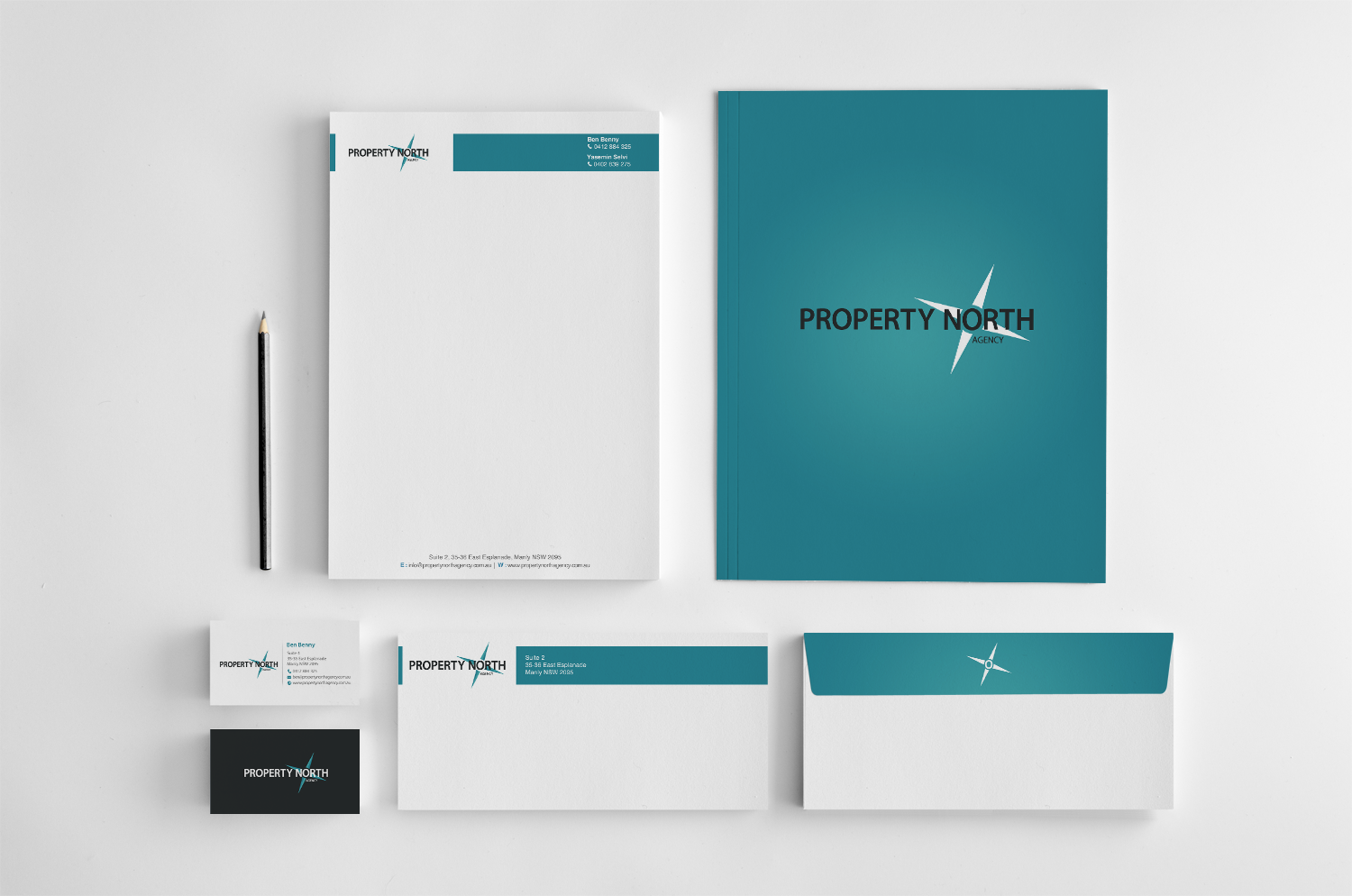 Schreibwaren-Design von chandrayaan.creative für Property North Agency | Design #10612333