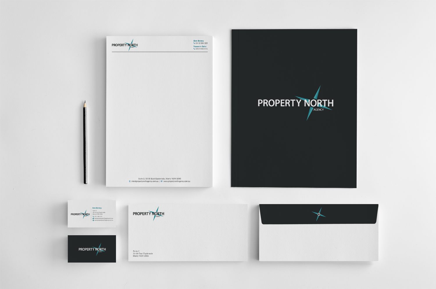 Schreibwaren-Design von chandrayaan.creative für Property North Agency | Design #10612334