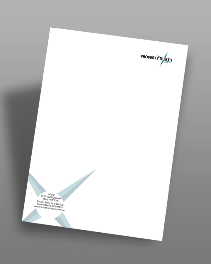 Stationery Design by dilipkrnath for Property North Agency | Design #10611674