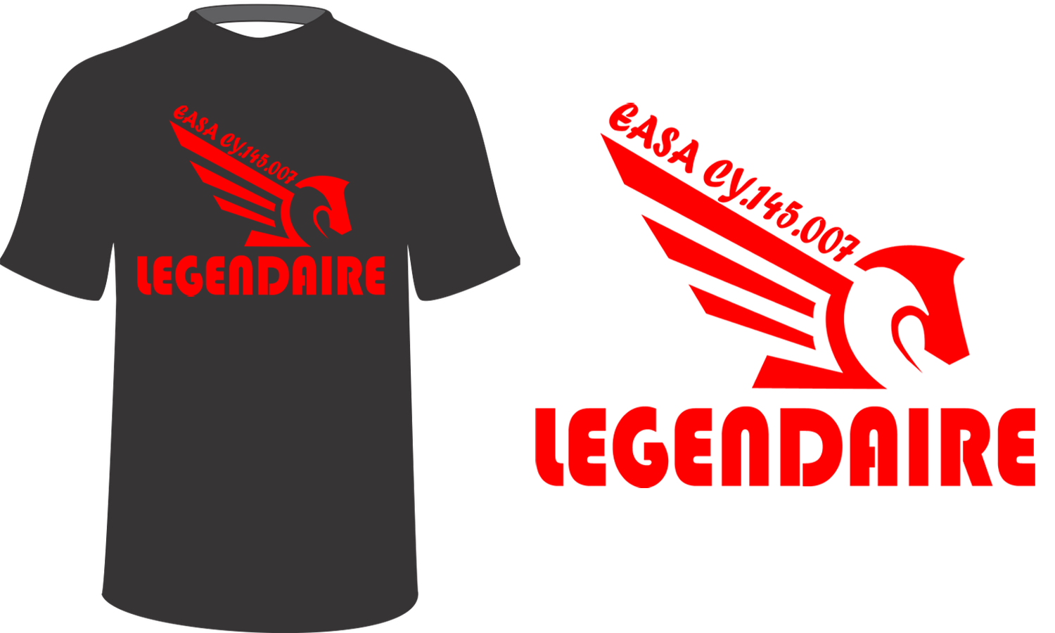 Diseño de Camiseta por ArulTextMedia para LegendAire Ltd | Diseño #10574990