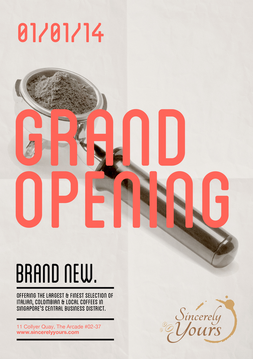 Flyer Design by OliPerez for OCT19 COFFEE PTE LTD | Design #2237272