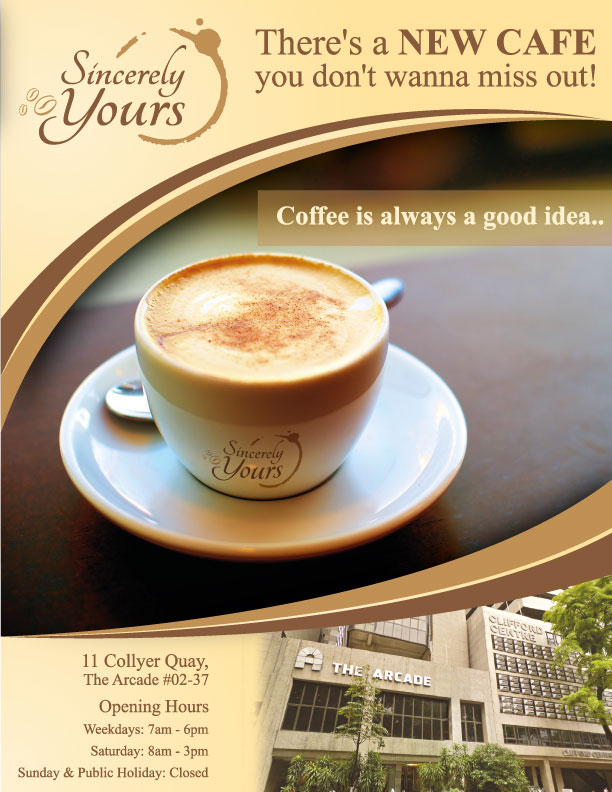 Flyer Design by Jun Kai for OCT19 COFFEE PTE LTD | Design #2260159