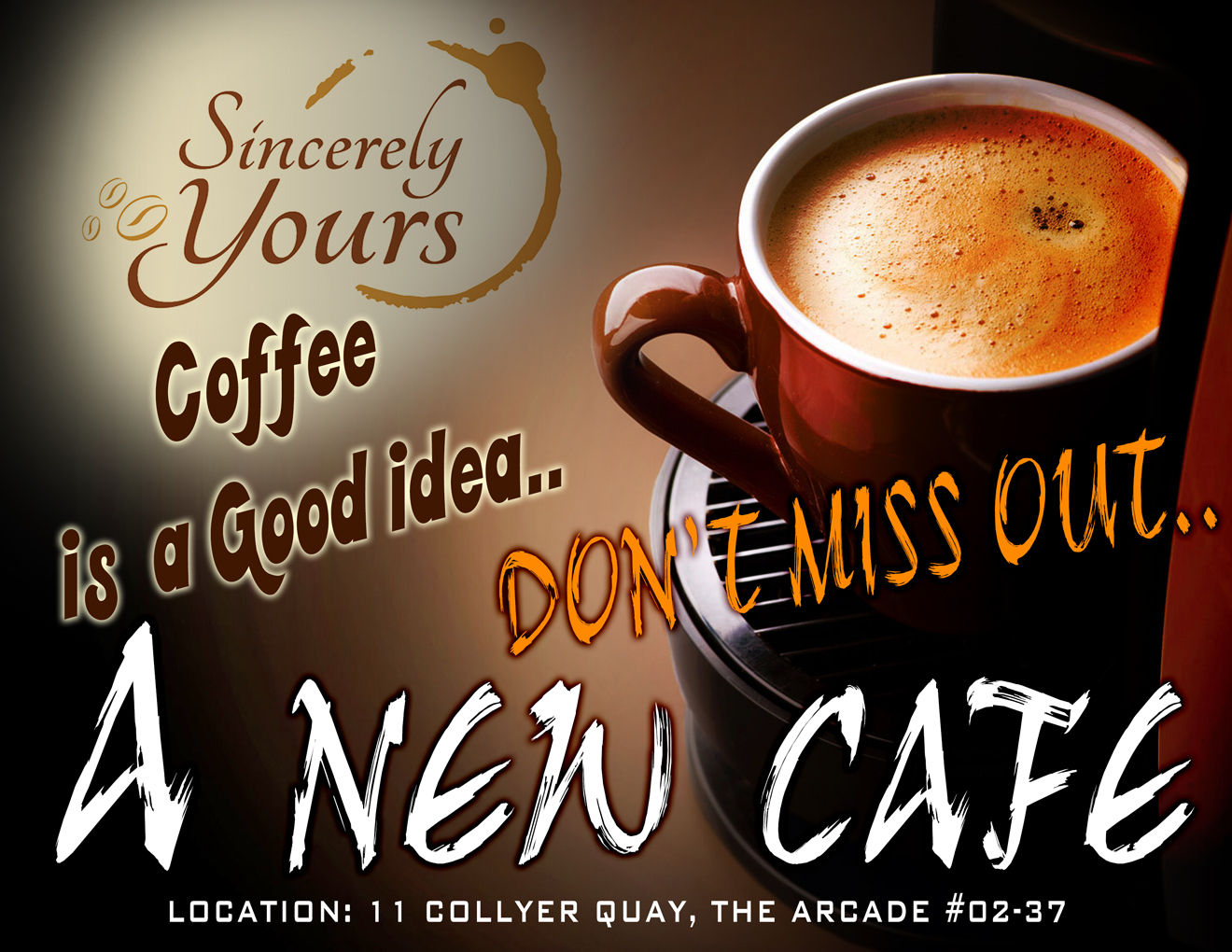 Flyer Design by Janith N. for OCT19 COFFEE PTE LTD | Design #2226369