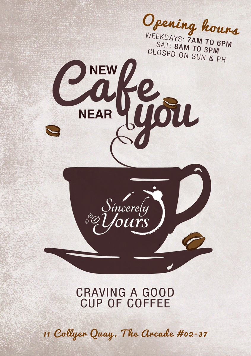 Flyer Design by D-Design for OCT19 COFFEE PTE LTD | Design #2260068