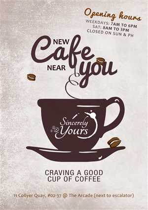 Cafe Opening Flyer Design Project | Flyer-Design von D-Design