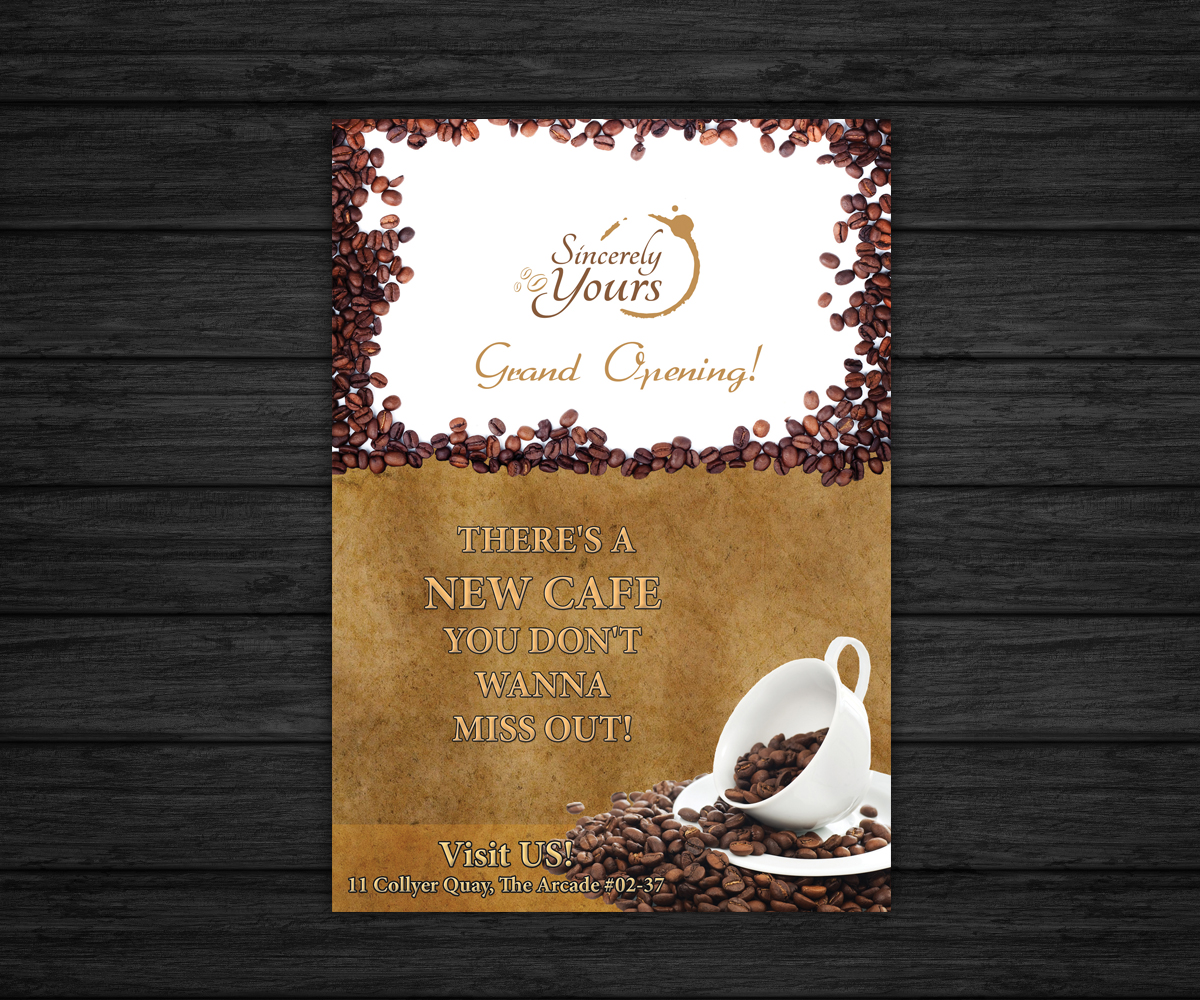 Flyer Design by FutureDesigne for OCT19 COFFEE PTE LTD | Design #2236474