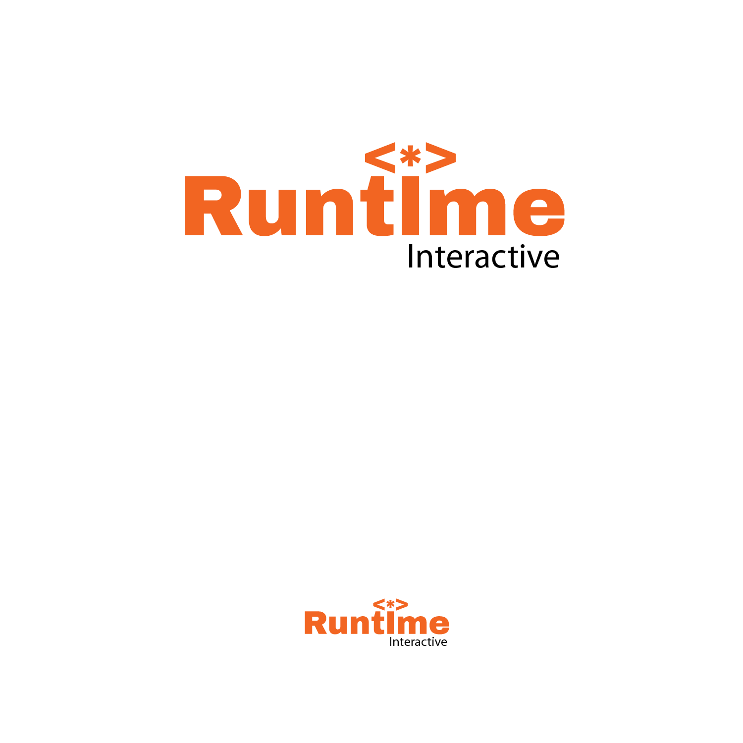 Diseño de Logo por Jaydevb para Runtime Interactive | Diseño #10597793