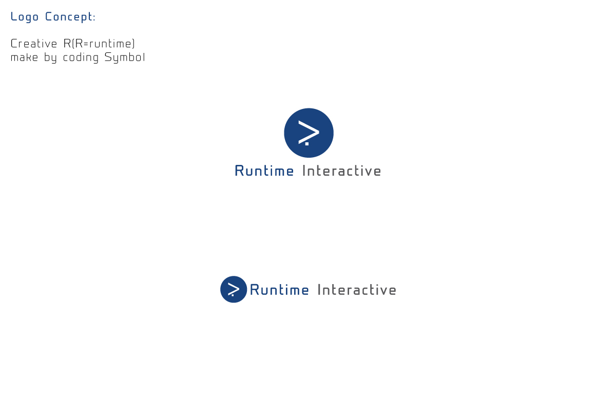 Diseño de Logo por Hulk smith para Runtime Interactive | Diseño #10575424
