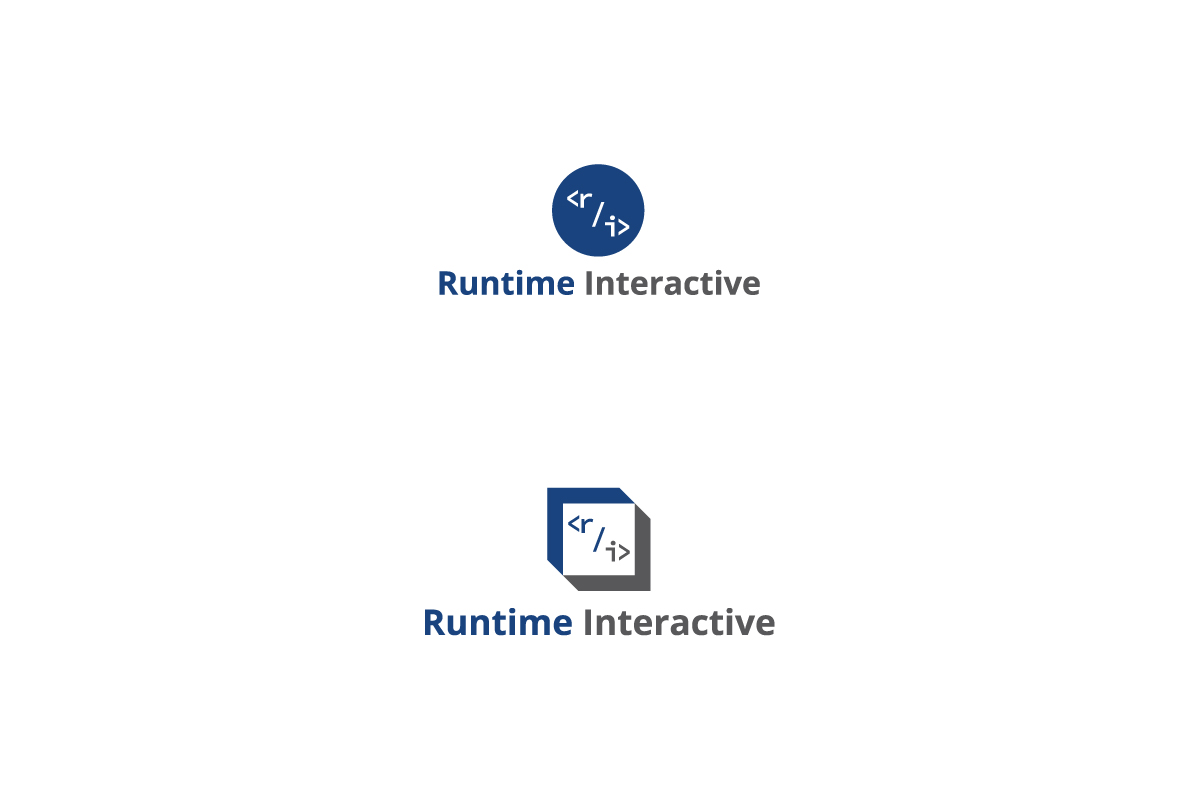 Logo Design by Hulk smith for Runtime Interactive | Design #10575793