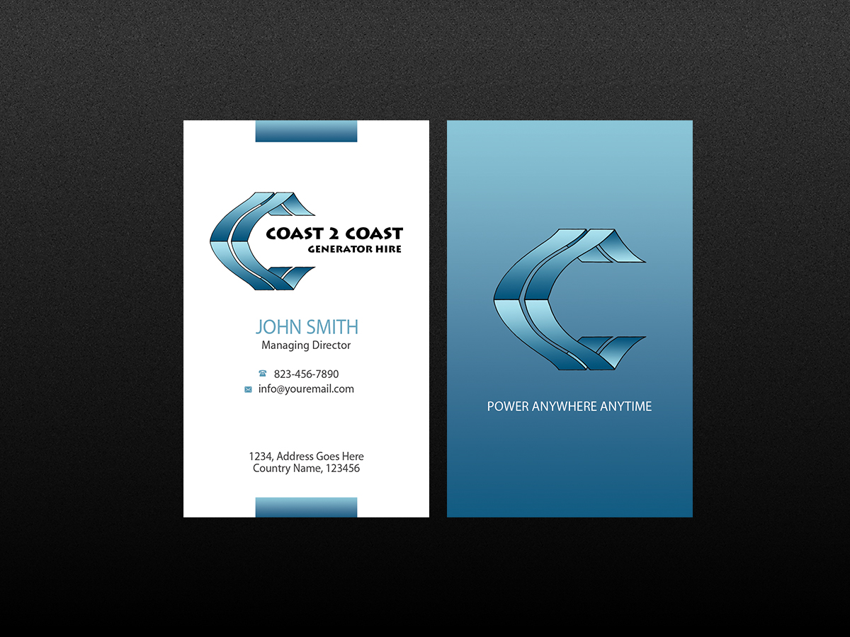 Business Card Design by Creations Box 2015 for this project | Design #10585100