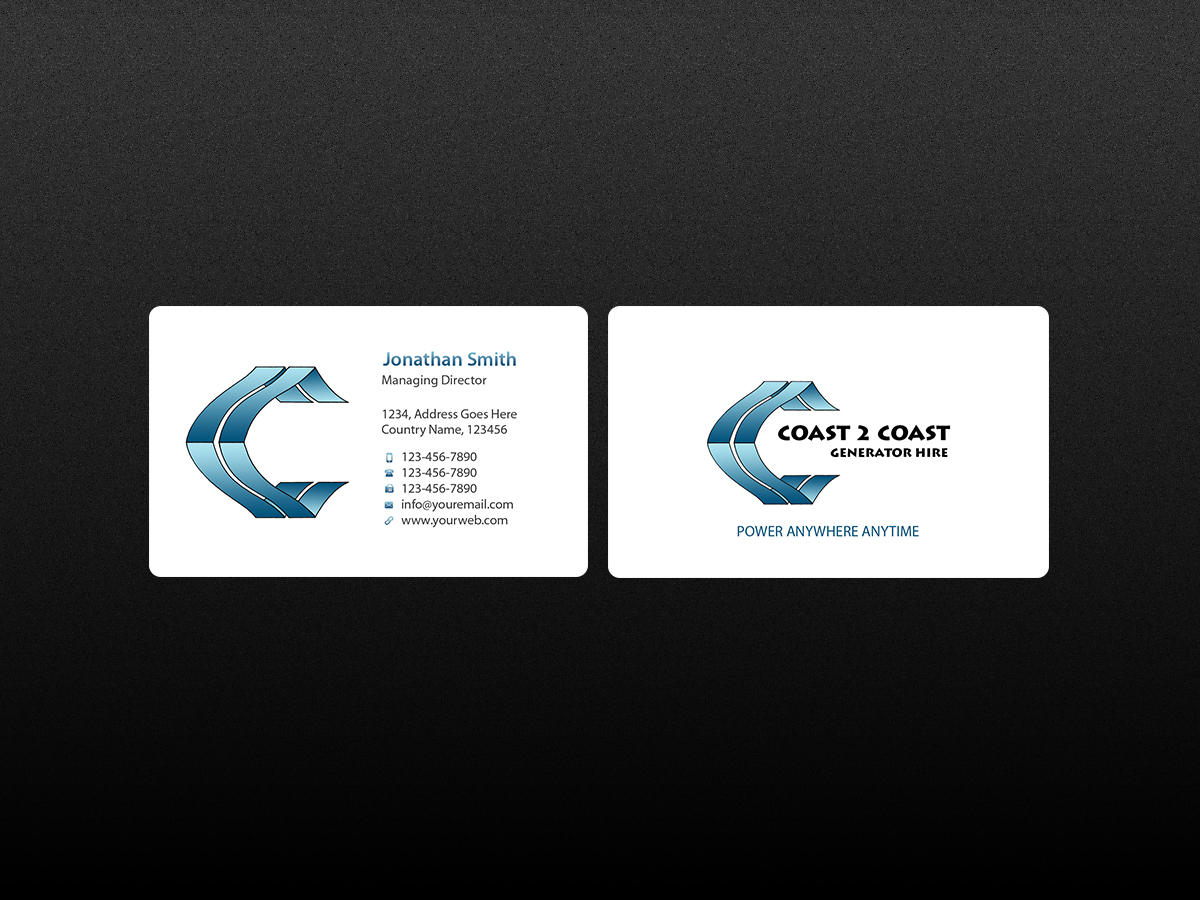 Business Card Design by Creations Box 2015 for this project | Design #10585102