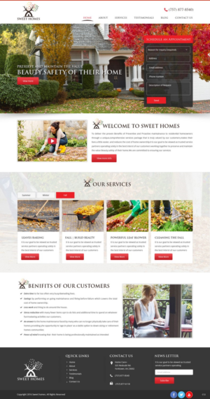 Web Design by pb for this project | Design: #10589909