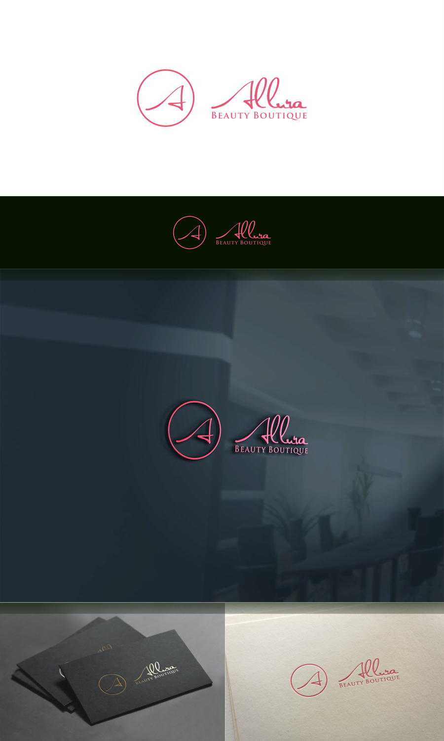 Logo Design by jenggot_merah_ for Allura | Design #10658866