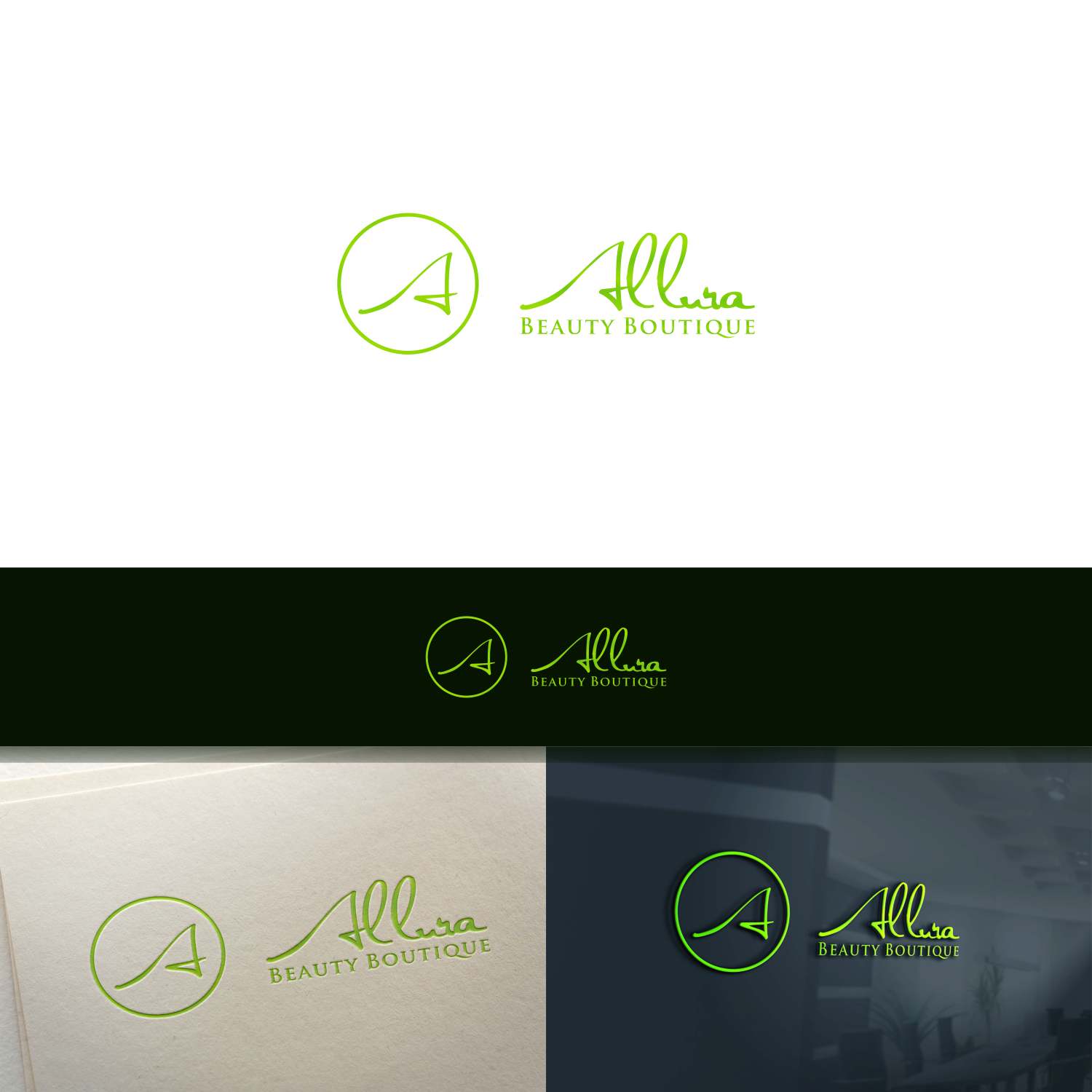 Logo Design by jenggot_merah_ for Allura | Design #10658868