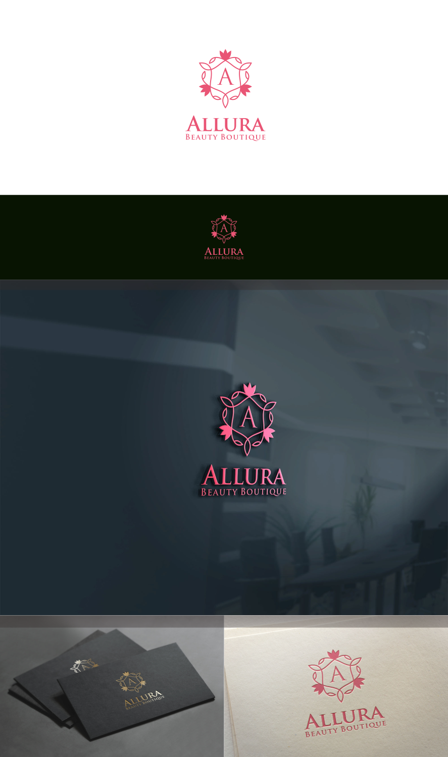Logo Design by jenggot_merah_ for Allura | Design #10658874