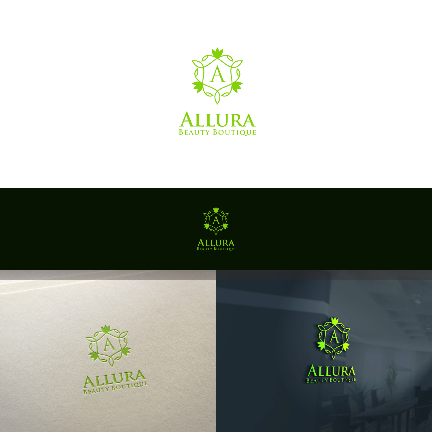 Logo Design by jenggot_merah_ for Allura | Design #10658876