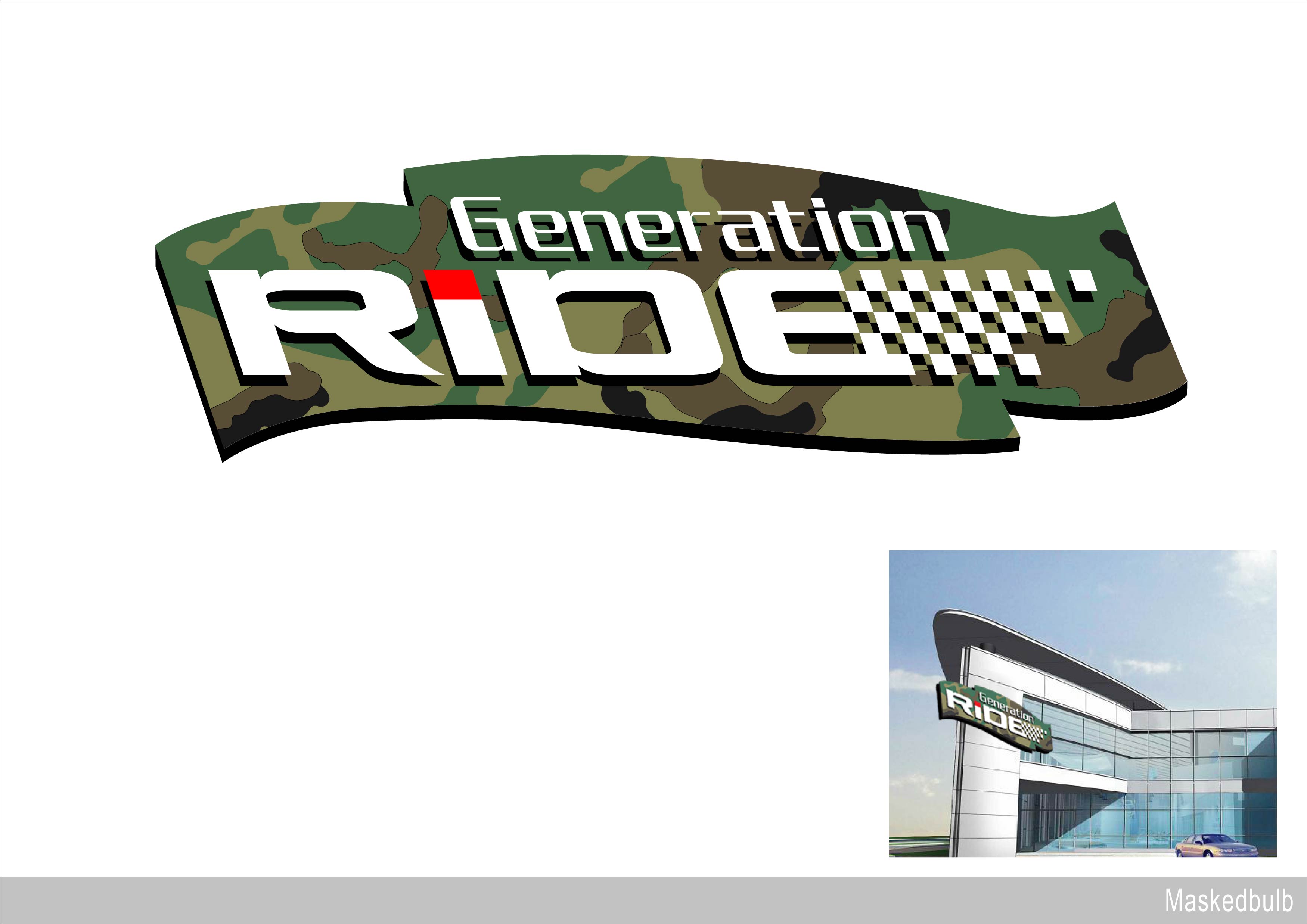Logo Design by Maskedbulb for GENERATION RIDE | Design #21081
