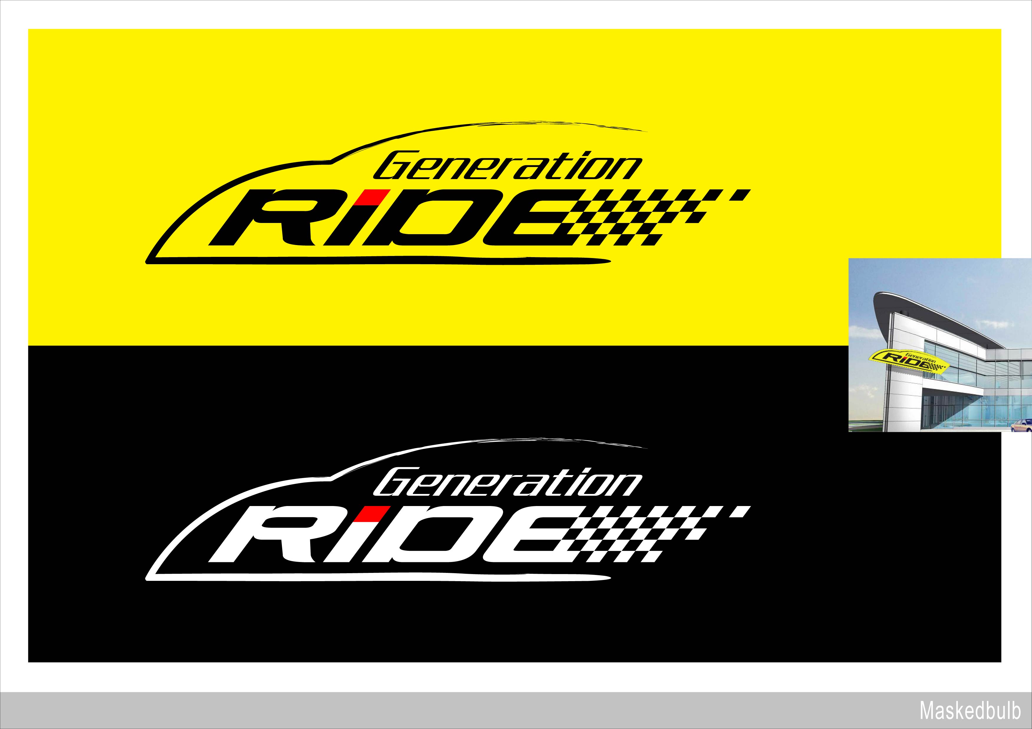 Logo Design by Maskedbulb for GENERATION RIDE | Design #21082