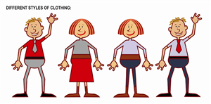 Cartoon characters for business-to-business training | Design de Figurine par The Freelance Designer