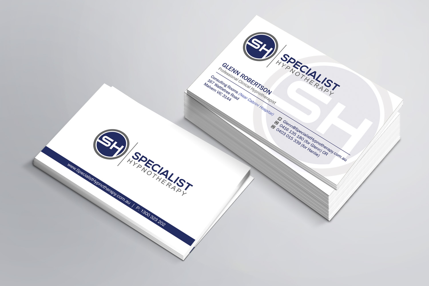 Business Card Design by Sandaruwan for Specialist Hypnotherapy | Design #10573769
