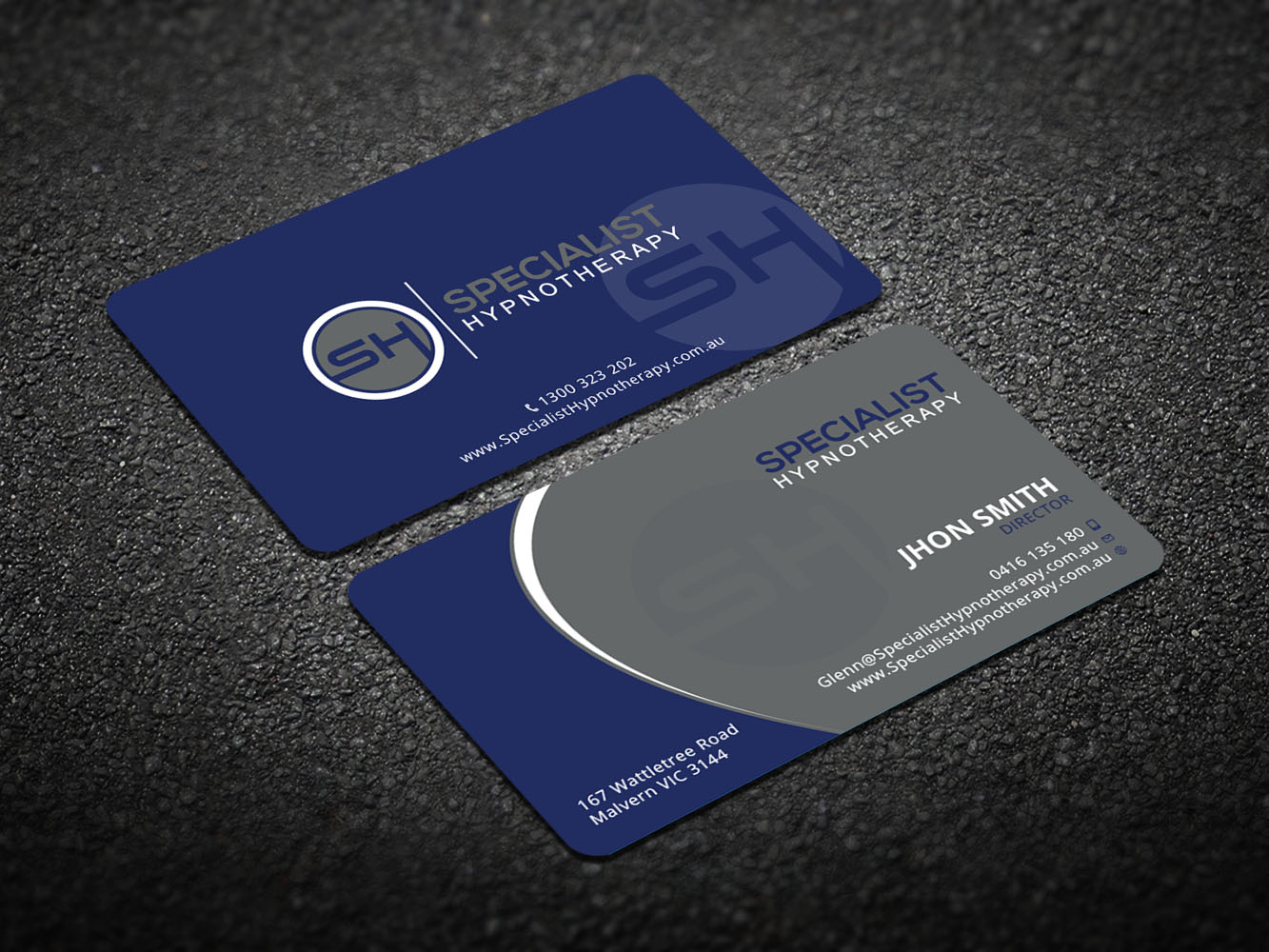 Visitenkarten-Design von Verified artistry (Design garden) für Specialist Hypnotherapy | Design #10582067