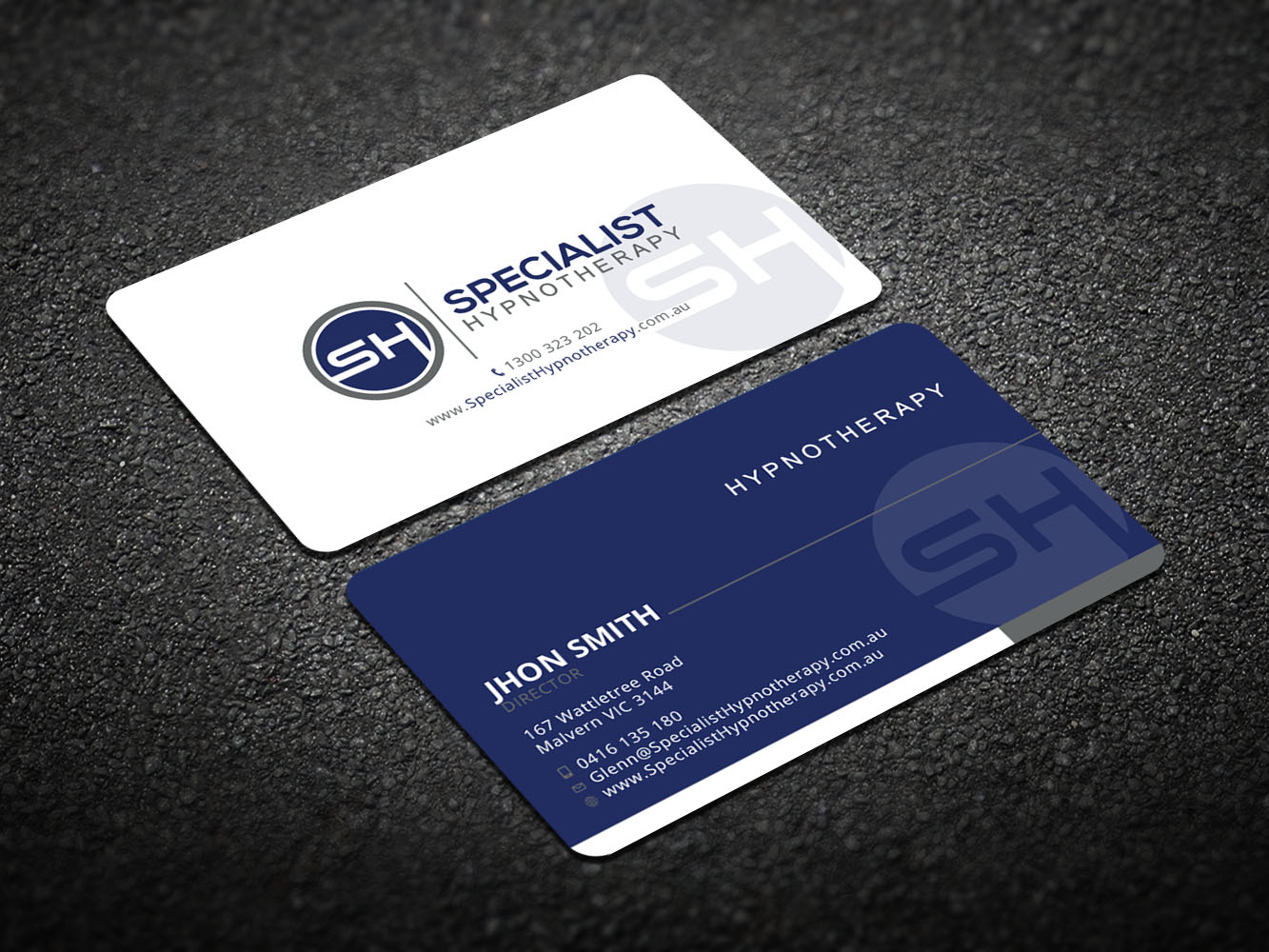 Visitenkarten-Design von Verified artistry (Design garden) für Specialist Hypnotherapy | Design #10582073